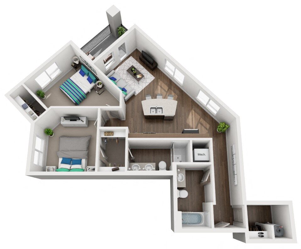 2K Floor Plan 24